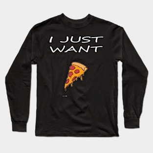 pizza lovers t-shirt Long Sleeve T-Shirt